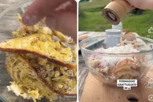 pane e ingredienti in contenitore