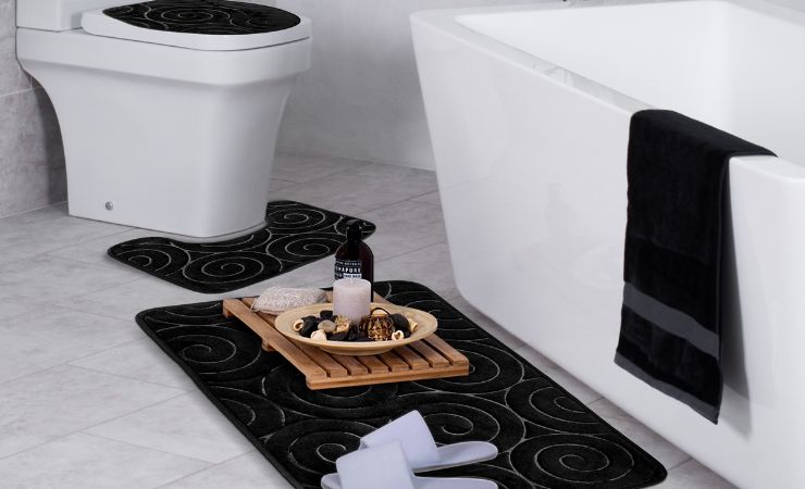 bagno con tappetini