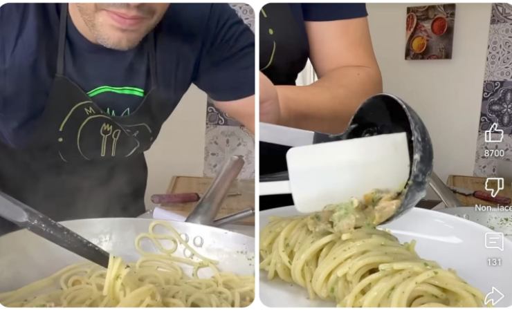 spaghetti con vongole