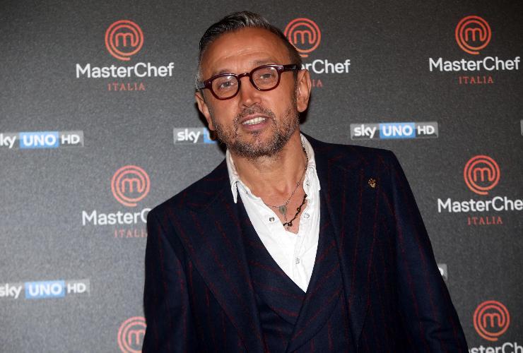 Lo chef Bruno Barbieri alla presentazione nuova edizione di MasterChef Italia,