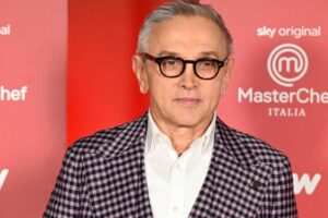 Lo chef Bruno Barbieri alla presentazione nuova edizione di MasterChef Italia,