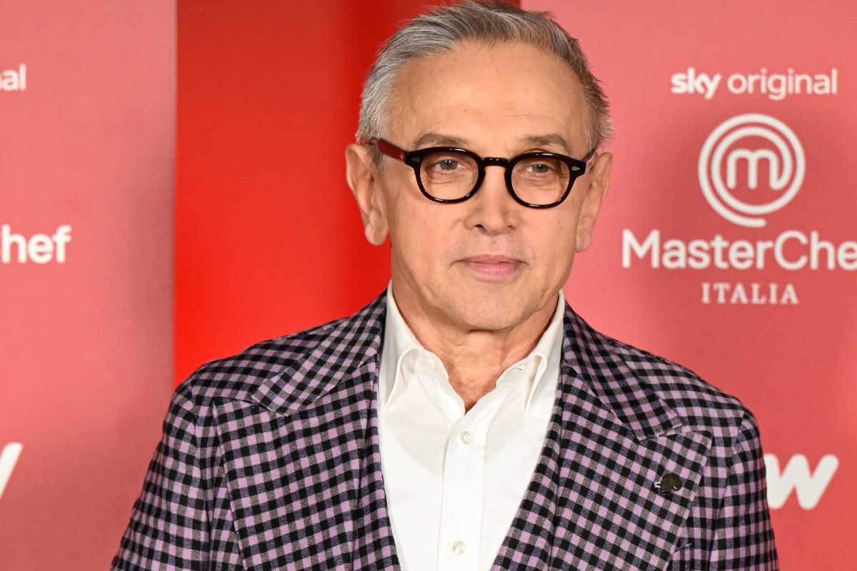 Lo chef Bruno Barbieri alla presentazione nuova edizione di MasterChef Italia,