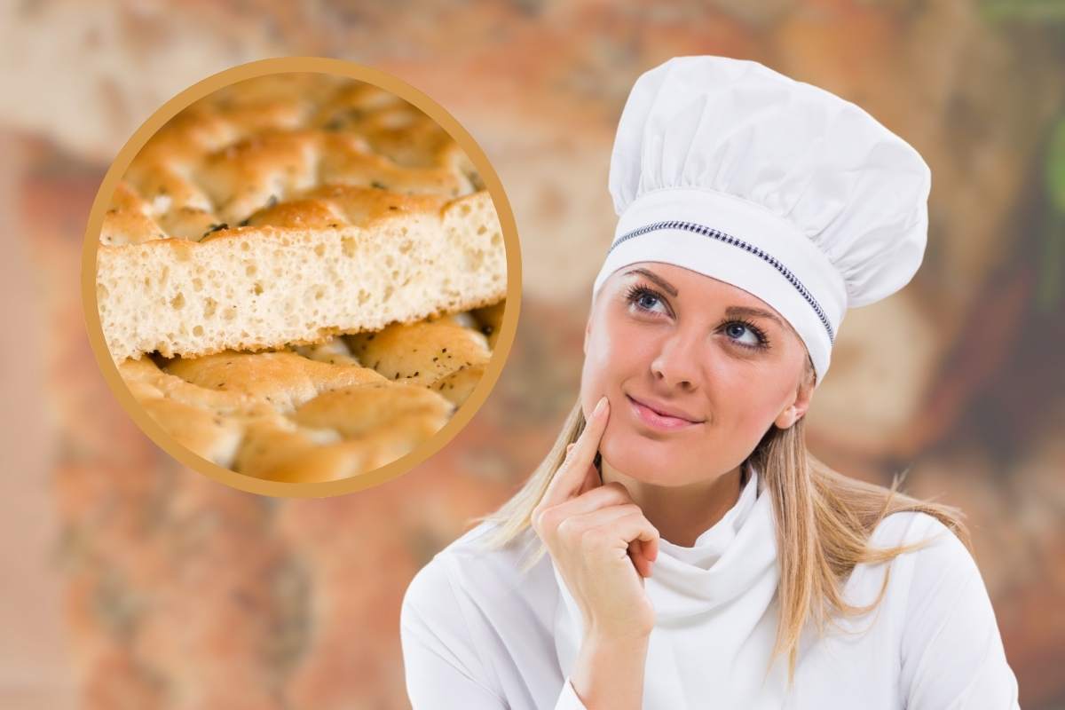 chef e focaccia