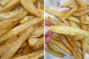 collage patatine fritte