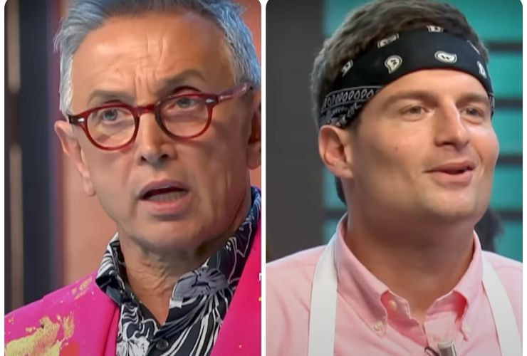 bruno barbieri e francesco a msterchef 