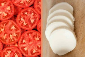 pomodoro e mozzarella