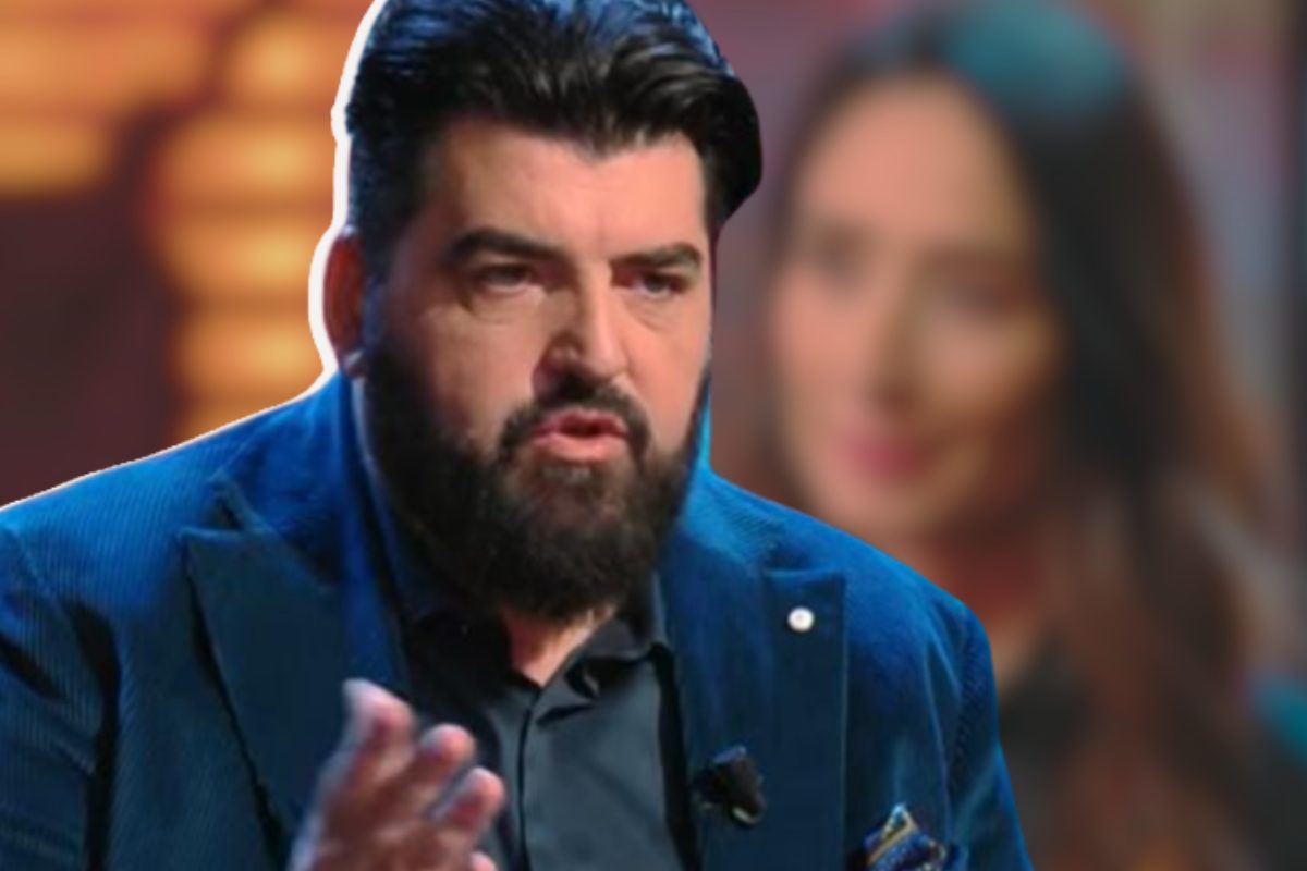 Collage di Antonino Cannavacciuolo e concorrente Masterchef