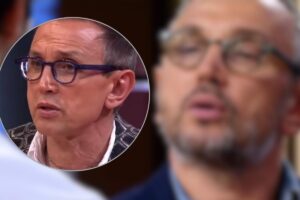 Collage di Bruno Barbieri a Masterchef Italia