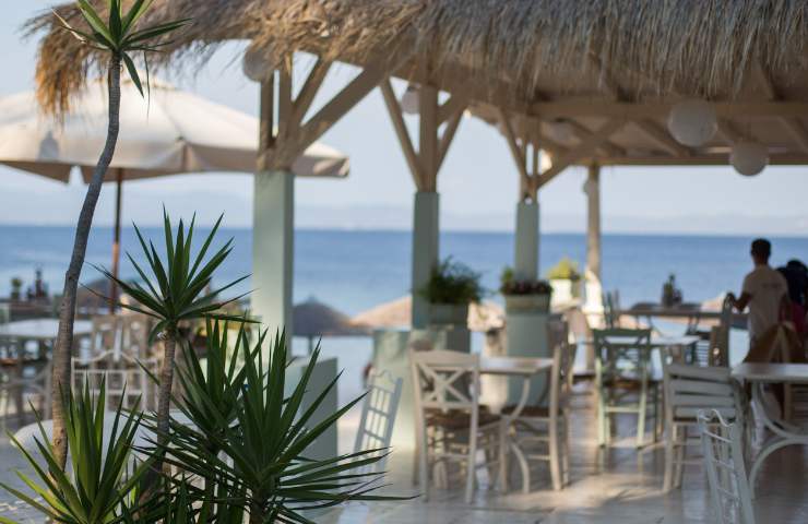 ristorante su lido balneare
