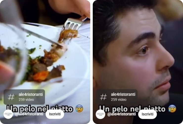 Piatto e commensale