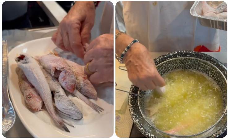 preparazione frittura di pesce di anna moroni
