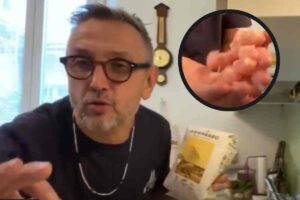 Bruno Barbieri che cucina