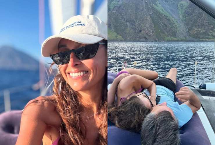benedetta parodi e fabio caressa su Instagram