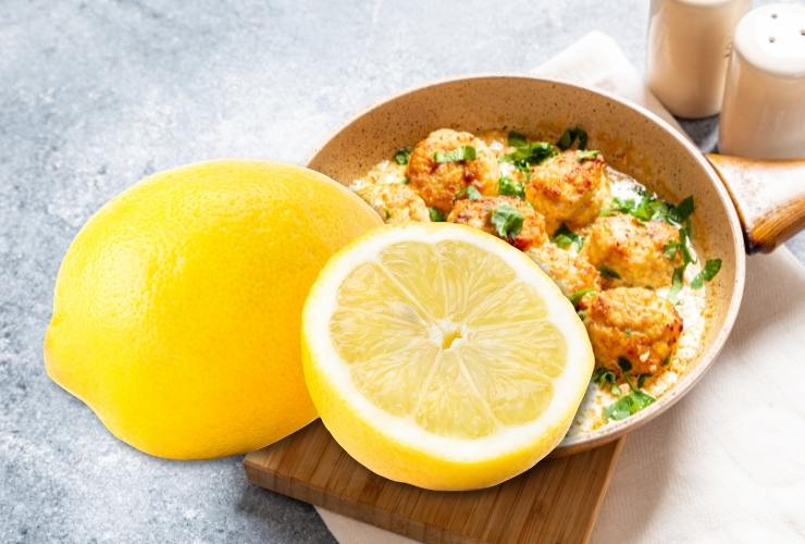Polpette e limone