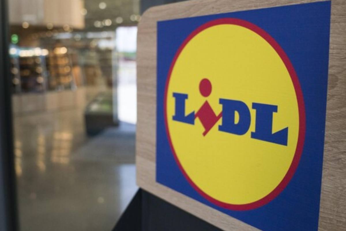 Il marchio LIDL in un punto vendita