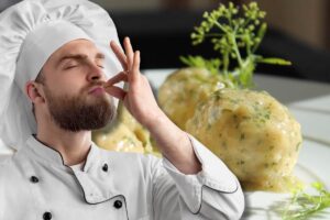 Polpette cremose e Chef