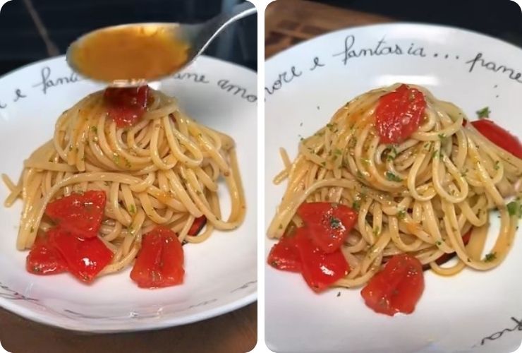 Piatto di spaghetti