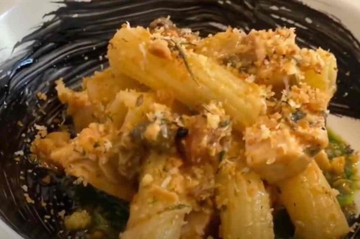 Tortiglioni con pescespada