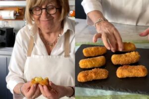 Anna Moroni e crocchette di patate