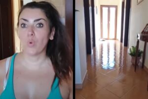 La youtuber Federicasweet2 mostra la ricetta per lavare i pavimenti come negli hotel
