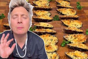 collage chef mainardi e cozze gratinate