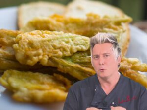 fiori di zucca fritti e mainardi