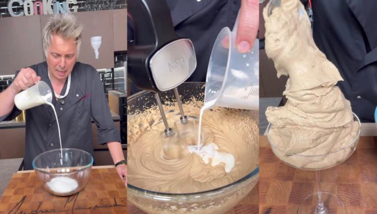 Preparazione crema di tiramisù di Andrea Mainardi