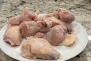 cosce pollo congelate