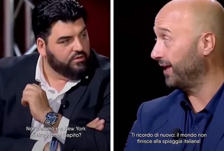 collage Cannavacciuolo e Bastianich