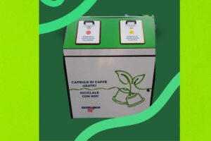 cassonetto smaltimeneto capsule caffè