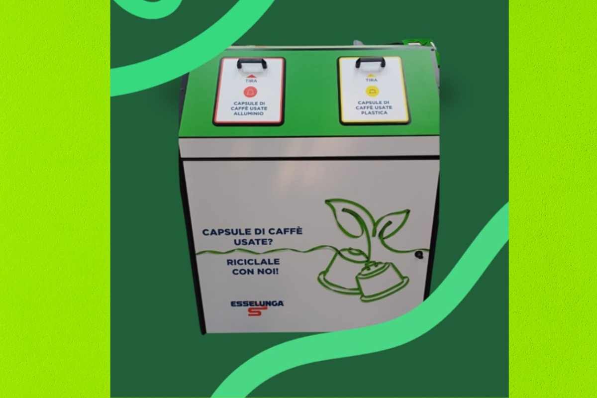 cassonetto smaltimeneto capsule caffè