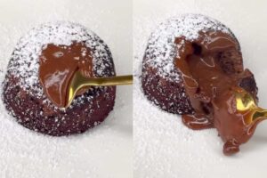 Tortino al cioccolato col cuore morbido
