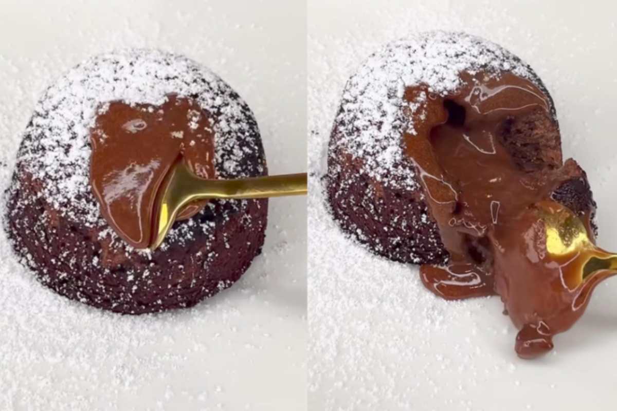 Tortino al cioccolato col cuore morbido