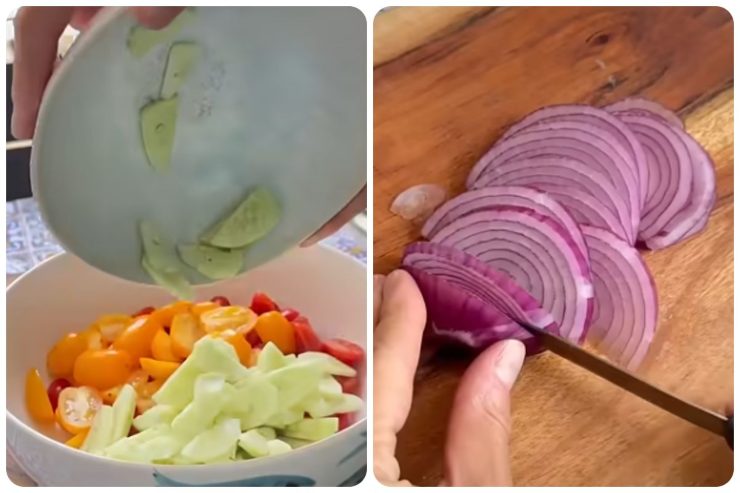 Cipolle e pomodorini