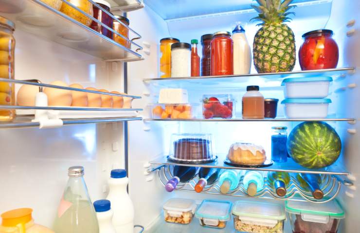 frigo aperto