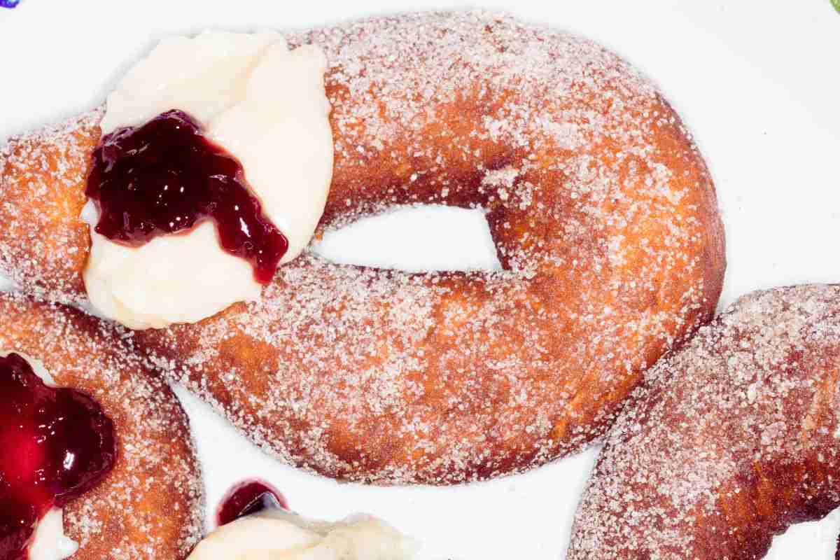 graffe con panna