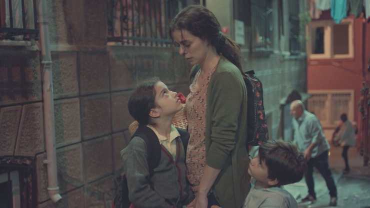 donna con figli