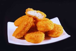 nuggets in un piatto