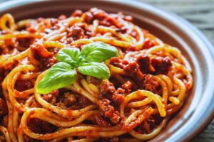 pasta col sugo