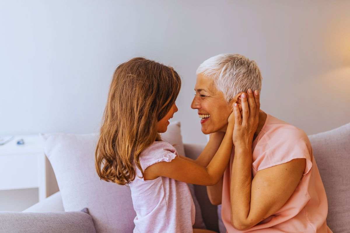 nonna e ragazzina
